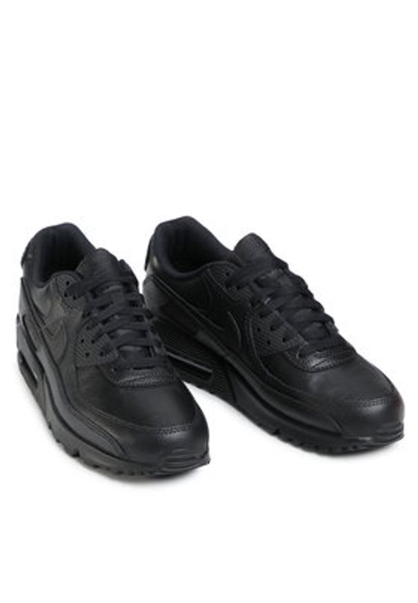 Nike Sneakersy Air Max 90 Ltr CZ5594 001 Czarny. Kolor: czarny. Materiał: skóra. Model: Nike Air Max, Nike Air Max 90
