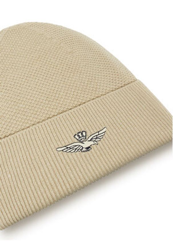 Aeronautica Militare Czapka 252CU0086UL00903 Beżowy. Kolor: beżowy. Materiał: materiał, wełna