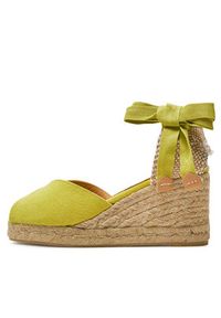 Castañer Espadryle Bilina/6/002 023003 Żółty. Kolor: żółty. Materiał: materiał