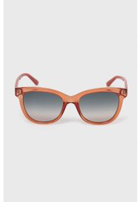 Calvin Klein Okulary przeciwsłoneczne damskie kolor różowy. Kolor: pomarańczowy #3