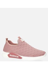 Casu - Różowe buty sportowe wsuwane casu 20p5/m /13. Zapięcie: bez zapięcia. Kolor: różowy #2