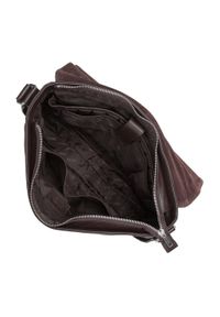 Wittchen - Męska torba na laptopa 11”/12” skórzana z kieszenią w klapie brązowa. Kolor: brązowy. Materiał: skóra. Styl: casual, elegancki #5