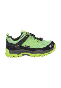 Chłopięce Niskie buty trekkingowe CMP Rigel Waterproof. Kolor: zielony #1