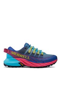 Merrell Buty Agility Peak 4 J135112 Niebieski. Kolor: niebieski. Materiał: materiał