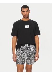 Calvin Klein Underwear Piżama 000NM2527E Czarny Regular Fit. Kolor: czarny. Materiał: bawełna #1