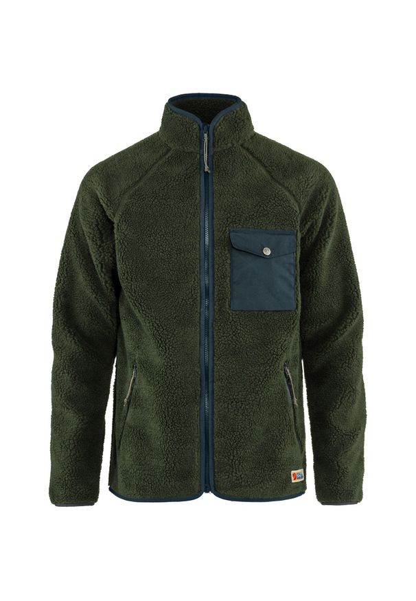 Fjällräven - Bluza Polarowa Fjall Raven Vardag M Dorosłych. Kolor: zielony. Materiał: polar. Sport: turystyka piesza