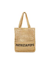 Patrizia Pepe Torebka 2B0124/V039 Beżowy. Kolor: beżowy