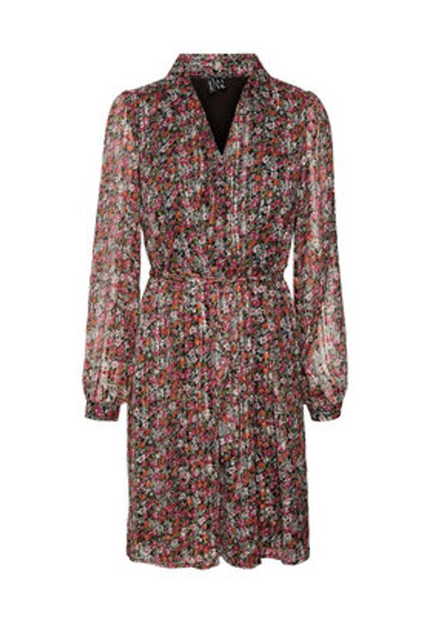 Vero Moda Sukienka codzienna Abby 10291789 Kolorowy Regular Fit. Okazja: na co dzień. Materiał: syntetyk. Wzór: kolorowy. Typ sukienki: proste. Styl: casual