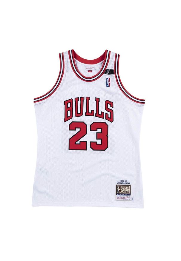 KoszulkaMitchell & Ness Jordan Chicago Bulls 91-92 -AJY4LG19006-CBUWHIT91MJO. Kolor: biały. Sport: koszykówka