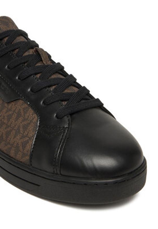 MICHAEL Michael Kors Sneakersy Keating 42F9KEFS1Q Brązowy. Kolor: brązowy. Materiał: skóra