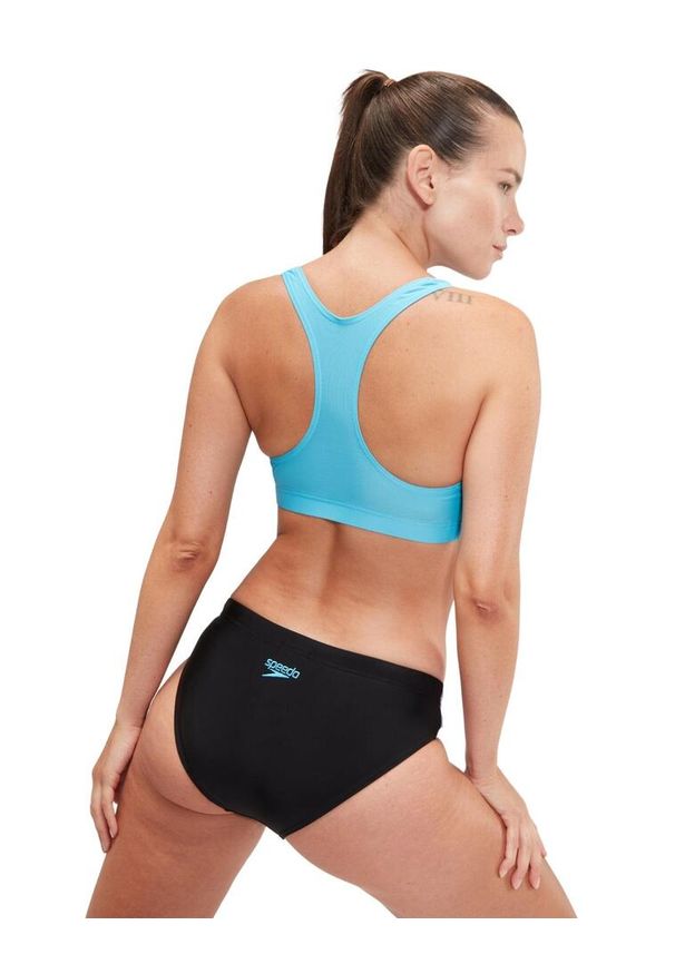Speedo Colourblock Splice Swim Bikini – Czarny/Fioletowy – Rozmiar 28. Kolor: fioletowy, wielokolorowy, czarny