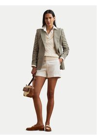 Lauren Ralph Lauren - LAUREN RALPH LAUREN Sweter 200963658001 Écru Relaxed Fit. Materiał: bawełna