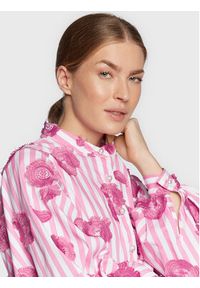 Custommade Koszula Bondie 999326254 Różowy Relaxed Fit. Kolor: różowy. Materiał: bawełna, syntetyk #4