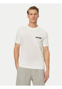 TOMMY HILFIGER - Tommy Hilfiger T-Shirt Logo Graphic MW0MW42389 Biały Regular Fit. Kolor: biały. Materiał: bawełna #3