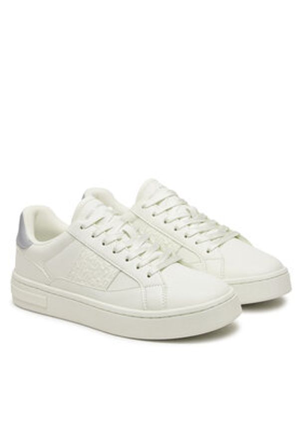 Armani Exchange Sneakersy XDX177 XV918 M801 Biały. Kolor: biały. Materiał: materiał