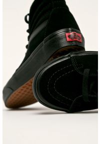 Vans - Trampki SK8-Hi. Nosek buta: okrągły. Zapięcie: sznurówki. Kolor: czarny. Materiał: guma #3