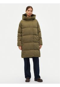 Vero Moda Płaszcz zimowy Stella 10300030 Zielony Loose Fit. Kolor: zielony. Materiał: syntetyk. Sezon: zima