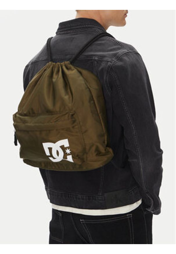 DC Plecak DCI-P-004-07 Khaki. Kolor: brązowy. Materiał: materiał