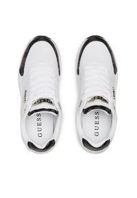 Guess Sneakersy Moxea FL5MOX FAL12 Biały. Kolor: biały. Materiał: skóra #5