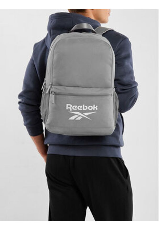 Reebok Plecak RBK-026-CCC-05 Szary. Kolor: szary. Materiał: poliester, materiał