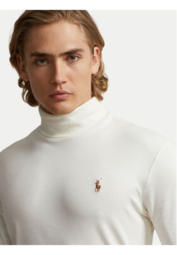Polo Ralph Lauren Golf 710760126002 Écru Regular Fit. Typ kołnierza: polo, golf. Materiał: bawełna
