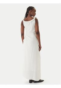 Eleh Sukienka wieczorowa SS260237 Biały Regular Fit. Kolor: biały. Materiał: syntetyk. Styl: wizytowy #4