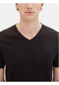 Tom Tailor Komplet 2 t-shirtów 1037738 Czarny Regular Fit. Kolor: czarny. Materiał: bawełna