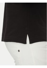 Versace Jeans Couture Polo 78GAGT02 Czarny Regular Fit. Typ kołnierza: polo. Kolor: czarny. Materiał: bawełna #5