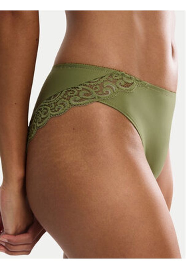 Triumph Figi klasyczne Amourette 10210688 Zielony. Kolor: zielony. Materiał: syntetyk