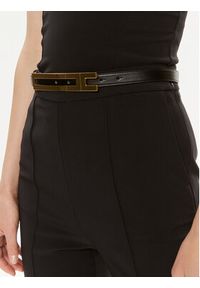 Elisabetta Franchi Spodnie materiałowe PA-034-42E2-5981 Czarny Regular Fit. Kolor: czarny. Materiał: syntetyk #2