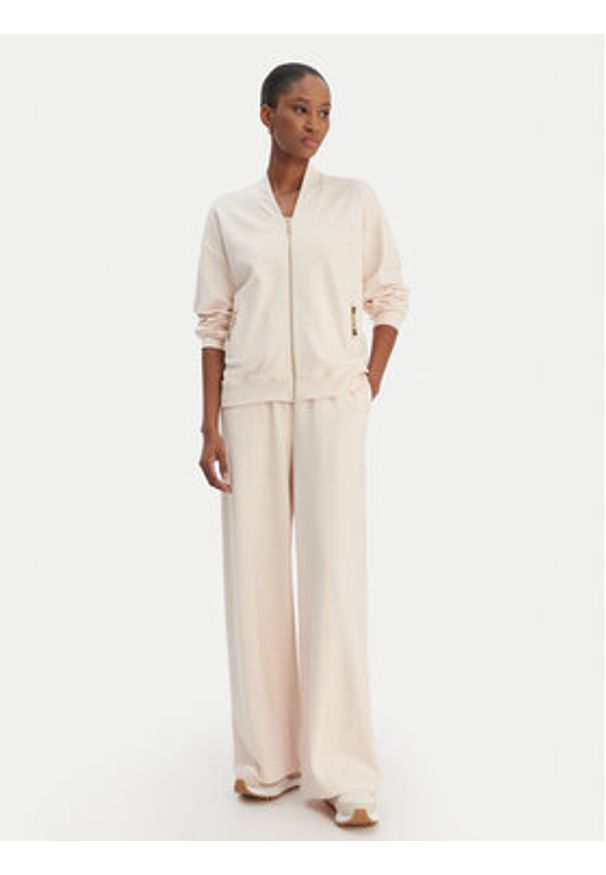 Liu Jo Sport Spodnie dresowe TA6026 JS182 Różowy Relaxed Fit. Kolor: różowy. Materiał: wiskoza