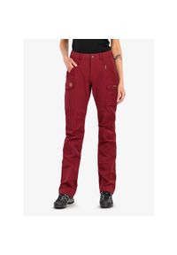 Fjällräven - Spodnie trekkingowe damskie Fjallraven Nikka Trousers Curved. Kolor: czerwony