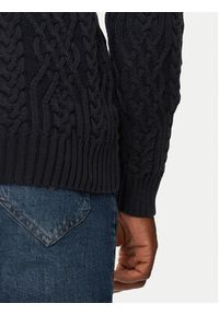 JOOP! Jeans Sweter 15 JJK-07Silano 30043085 Granatowy Modern Fit. Kolor: niebieski. Materiał: bawełna #3