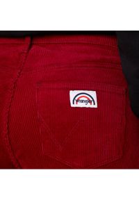 Wrangler - WRANGLER FLARE DAMSKIE SPODNIE JEANSOWE RUMBA RED W233A2R05