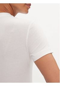 Calvin Klein Jeans T-Shirt Institutional J20J223222 Biały Regular Fit. Kolor: biały. Materiał: bawełna #3