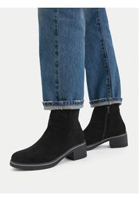 Clara Barson Botki CEO-LM13355-X06 Czarny. Kolor: czarny. Materiał: materiał #8