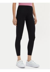 Athlecia Legginsy Franz W Tights EA181388 Czarny Regular Fit. Kolor: czarny. Materiał: syntetyk