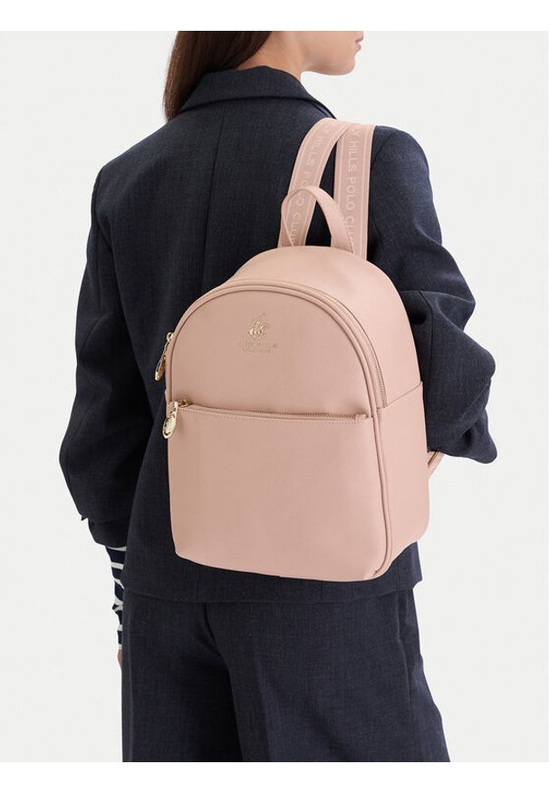 Beverly Hills Polo Club Plecak CEO-BHPC-L-004-09 Różowy. Kolor: różowy. Materiał: materiał