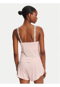 Juicy Couture Top Elina JCLCT125501 Różowy Slim Fit. Kolor: różowy. Materiał: syntetyk