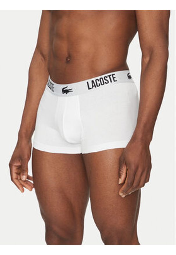 Lacoste Komplet 3 par bokserek 5H2393 Kolorowy. Materiał: bawełna. Wzór: kolorowy
