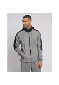 Bluza fitness męska Hummel hmltropper zip z kapturem. Typ kołnierza: kaptur. Kolor: szary. Sport: fitness
