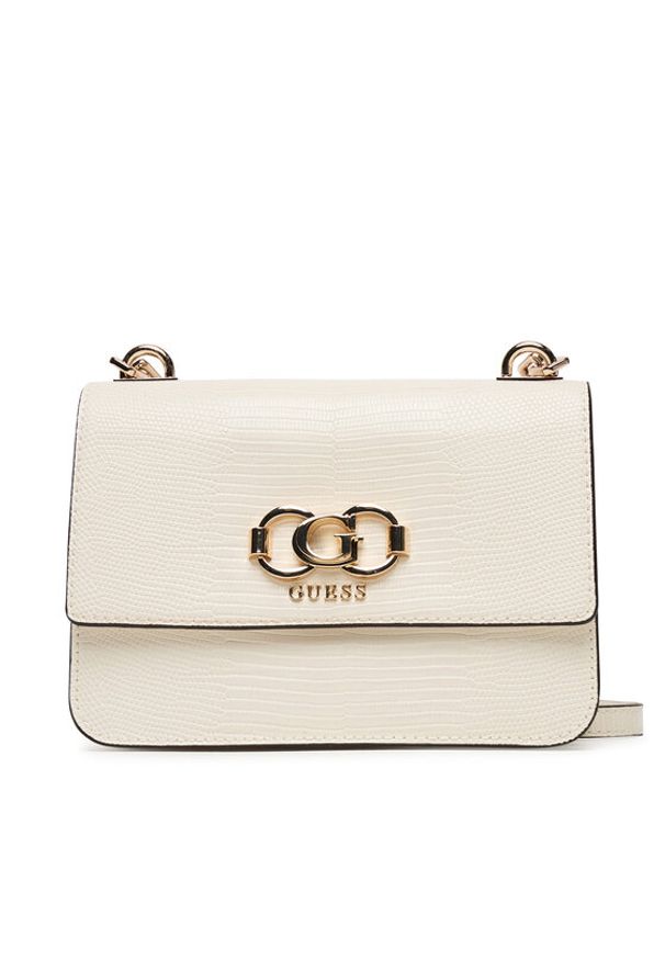 Guess Torebka Salinge HWKG96 24200 Écru. Materiał: skórzane
