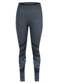 LOOP - Długie Legginsy Damskie Loep Sport - Komfort i Styl na Co Dzień. Kolor: fioletowy. Długość: długie