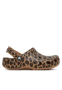 Klapki Crocs. Kolor: brązowy