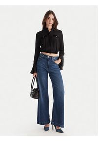 Guess Jeansy W5BA1C D0615 Niebieski Wide Leg. Kolor: niebieski #5