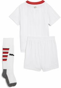 Puma - Dziecięcy strój wyjazdowy AC Milan 24/25 PUMA White. Kolor: biały