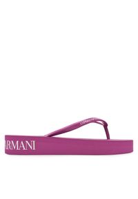 Japonki Emporio Armani. Kolor: różowy