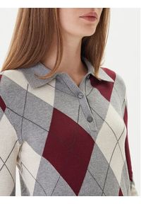 TOMMY HILFIGER - Tommy Hilfiger Sweter WW0WW48393 Kolorowy Regular Fit. Materiał: bawełna. Wzór: kolorowy #2