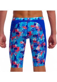 Spodenki FUNKY TRUNKS Messy Messy Messy - jammery chłopięce. Kolor: niebieski #2