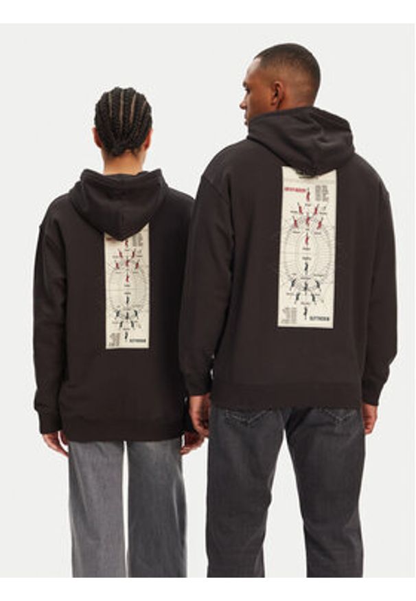 Puma Bluza Unisex Harry Potter 630093 Czarny Relaxed Fit. Kolor: czarny. Materiał: bawełna
